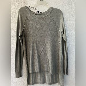 Rock & Republic Misses Looking West Charcoal long sleeve Sweater